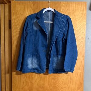 Blue Denim Blazer